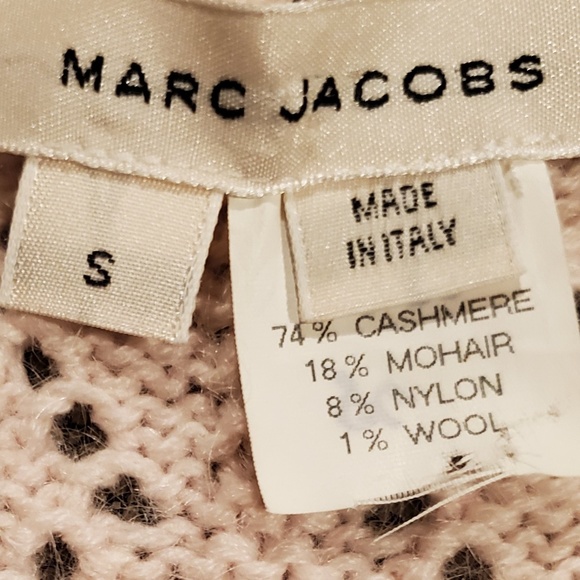Marc Jacobs Rare Cashmere Blush Knit Sweat… - Picture 3 of 6